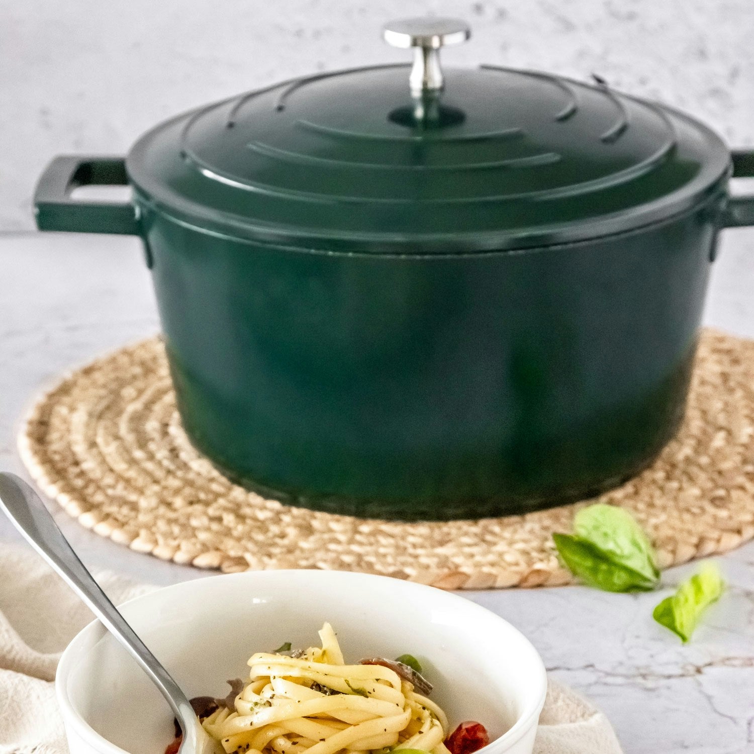 Kitchen Craft MasterClass Kasserolle Hunter Green, 2,5 L