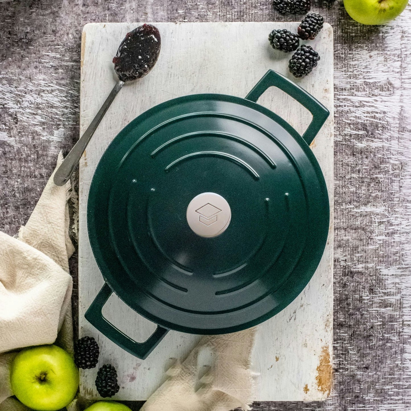 Kitchen Craft MasterClass Kasserolle Hunter Green, 4 L