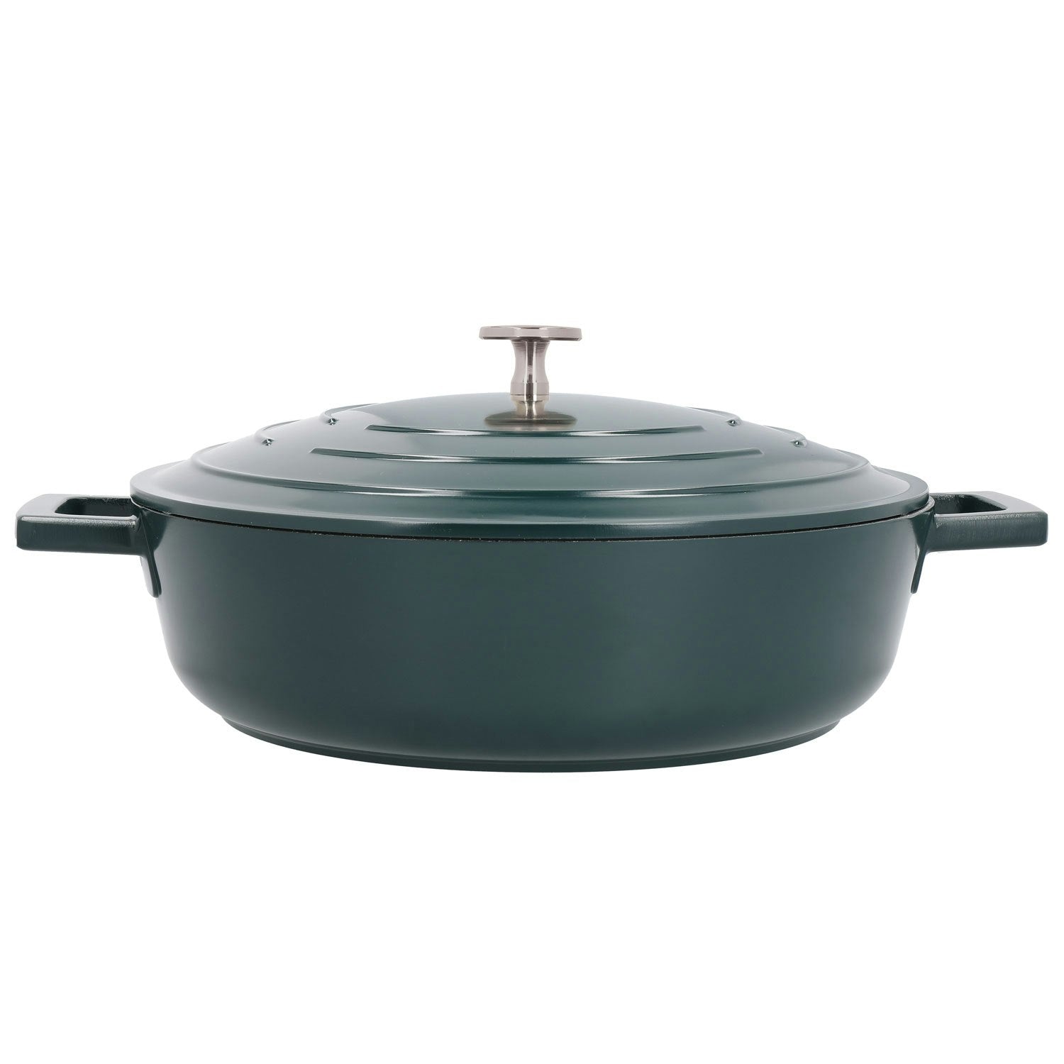 Kitchen Craft MasterClass Niedrige Kasserolle 4 L, Grün