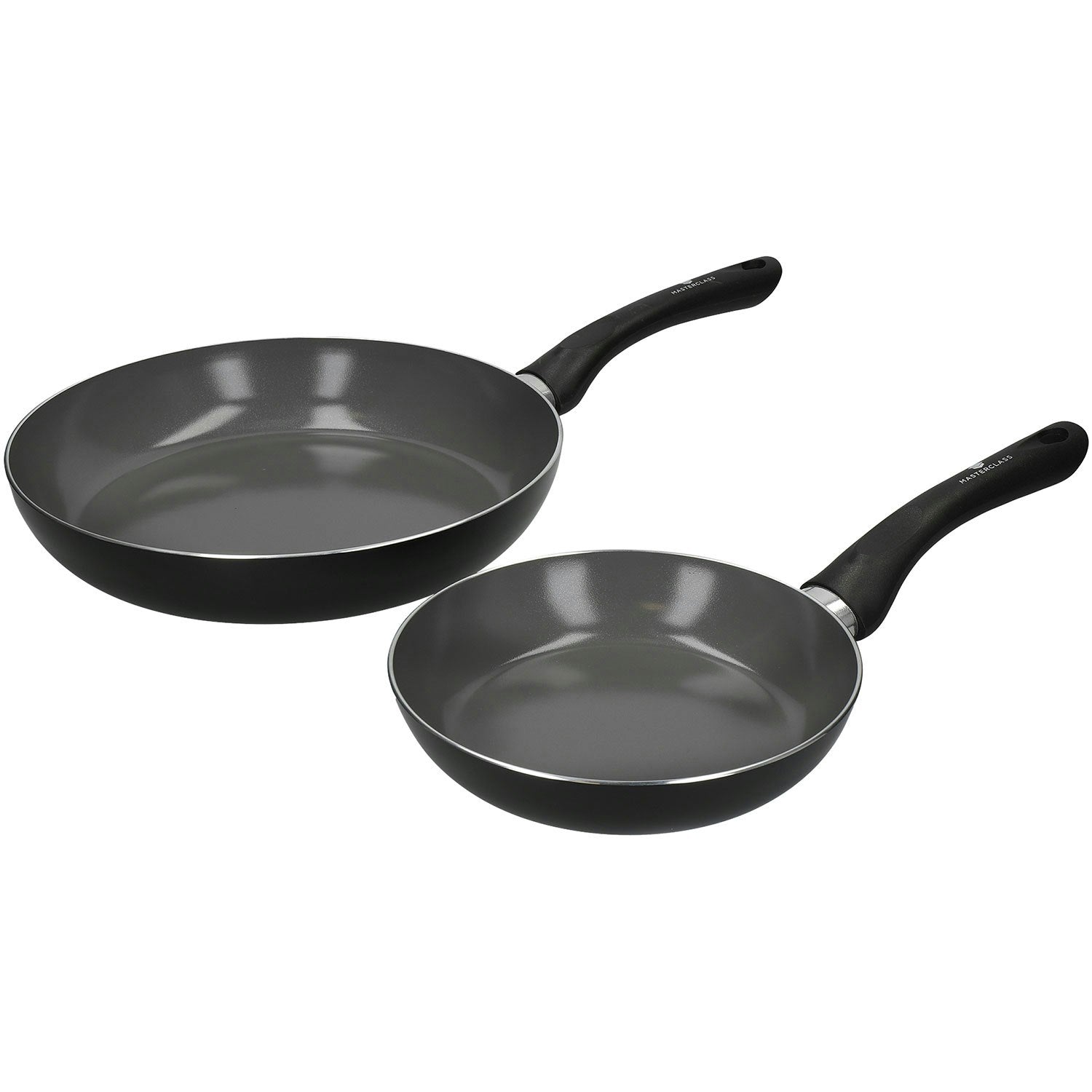 Kitchen Craft Master Class Bratpfanne 2 Teile, 20 Cm & 28 Cm