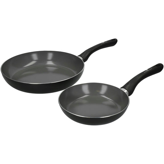 Kitchen Craft Master Class Bratpfanne 2 Teile, 20 Cm & 28 Cm