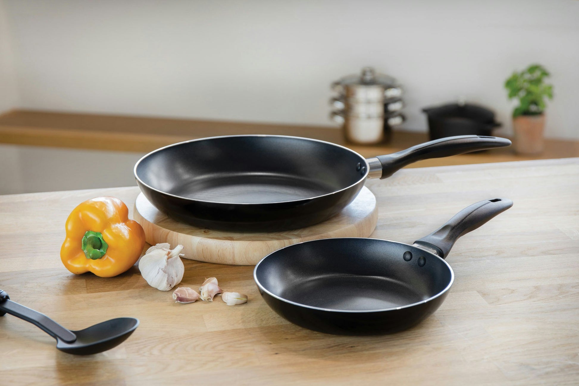 Kitchen Craft Bratpfanne 2 Teile, 20 Cm & 28 Cm