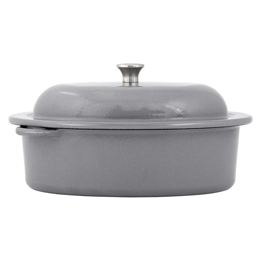 Kockums Jernverk Gusseisentopf 4 L, Grau