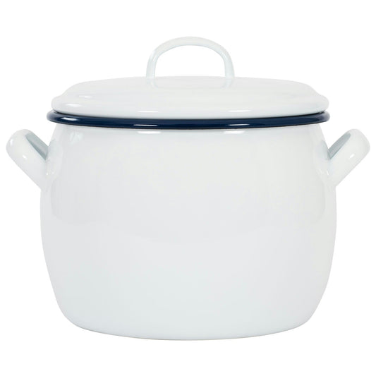 Kockums Jernverk Topf 4 L, Weiß