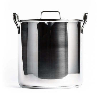  Topfset Stapelbar 3-er Set, Edelstahl