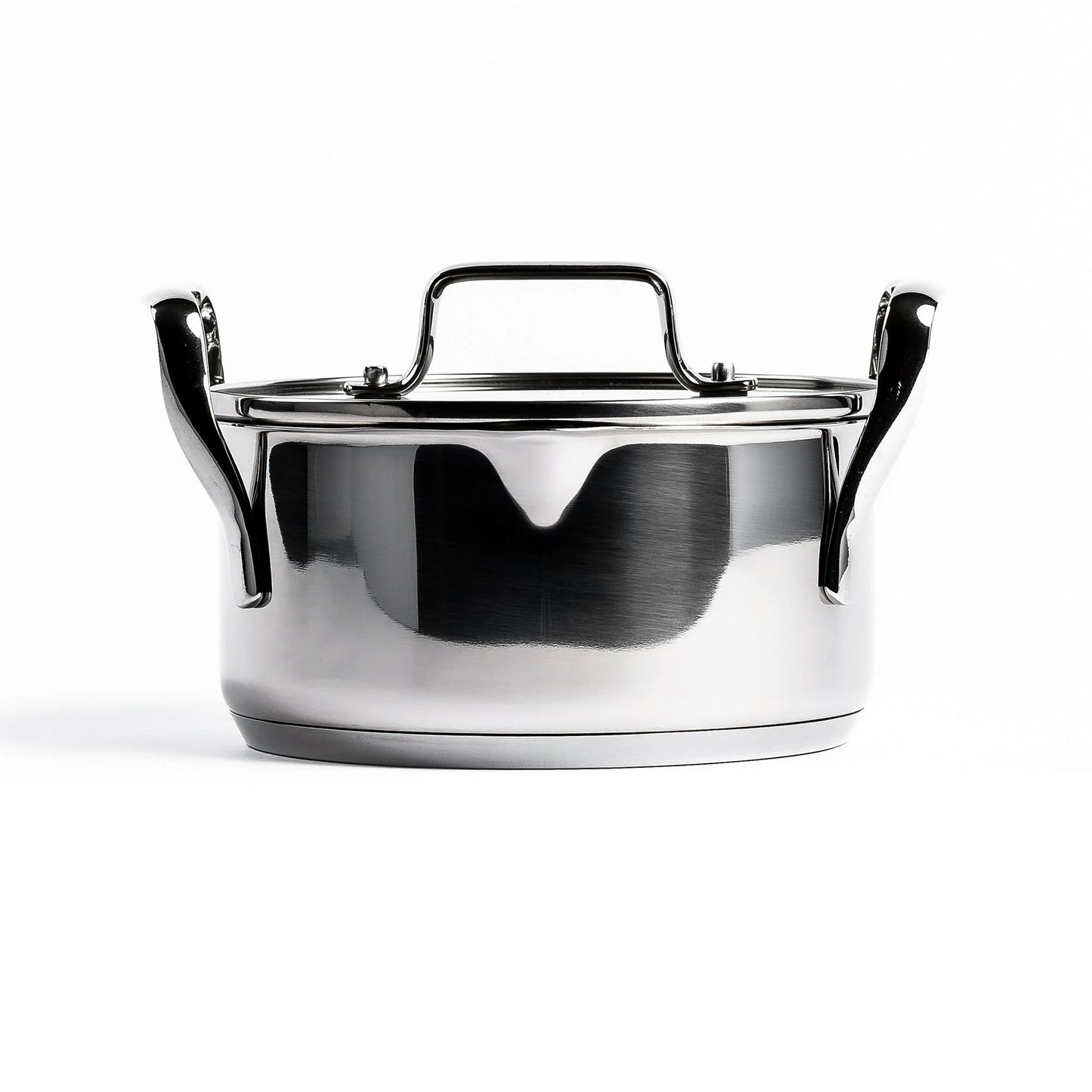  Topfset Stapelbar 3-er Set, Edelstahl