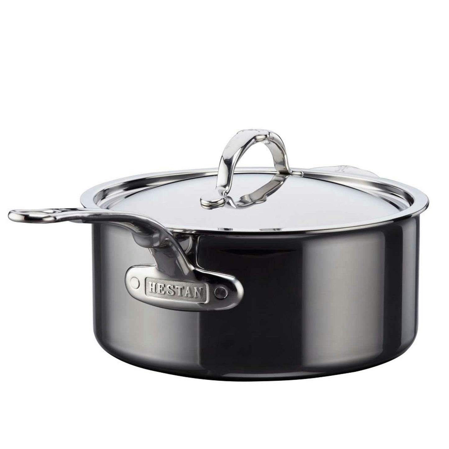 Meyer Hestan NanoBond Kasserolle Mit Deckel, 22 Cm/3,8 L