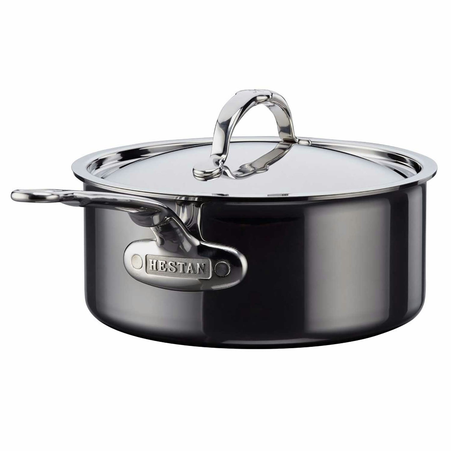 Meyer Hestan NanoBond Kasserolle Mit Deckel, 20 Cm/2,8 L