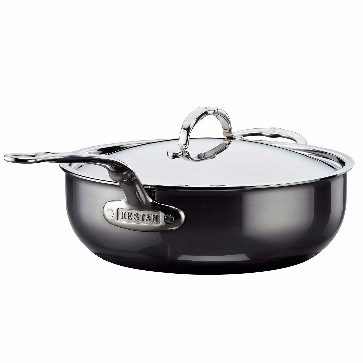 Meyer Hestan NanoBond Pfanne Mit Deckel, 28 Cm/4,7 L