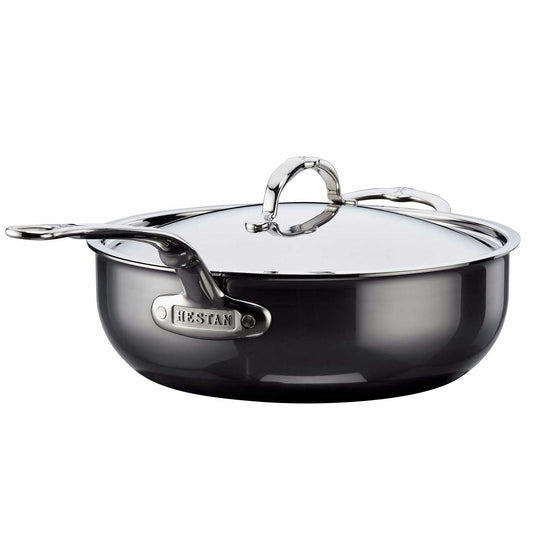Meyer Hestan NanoBond Pfanne Mit Deckel, 28 Cm/4,7 L