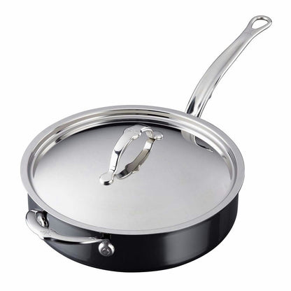 Meyer Hestan NanoBond Pfanne Mit Deckel, 30 Cm/4,7 L