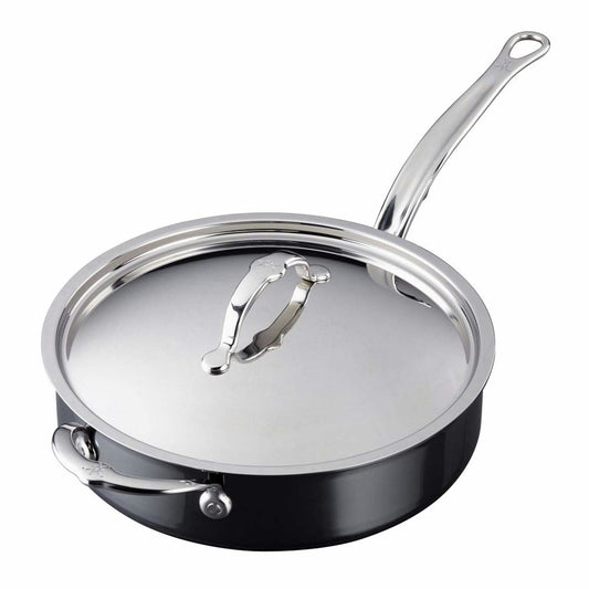 Meyer Hestan NanoBond Pfanne Mit Deckel, 30 Cm/4,7 L