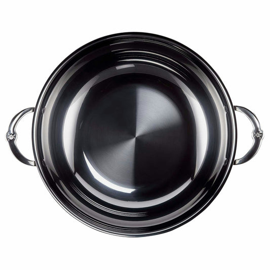 Meyer Hestan NanoBond Wok Mit Deckel, 36 Cm