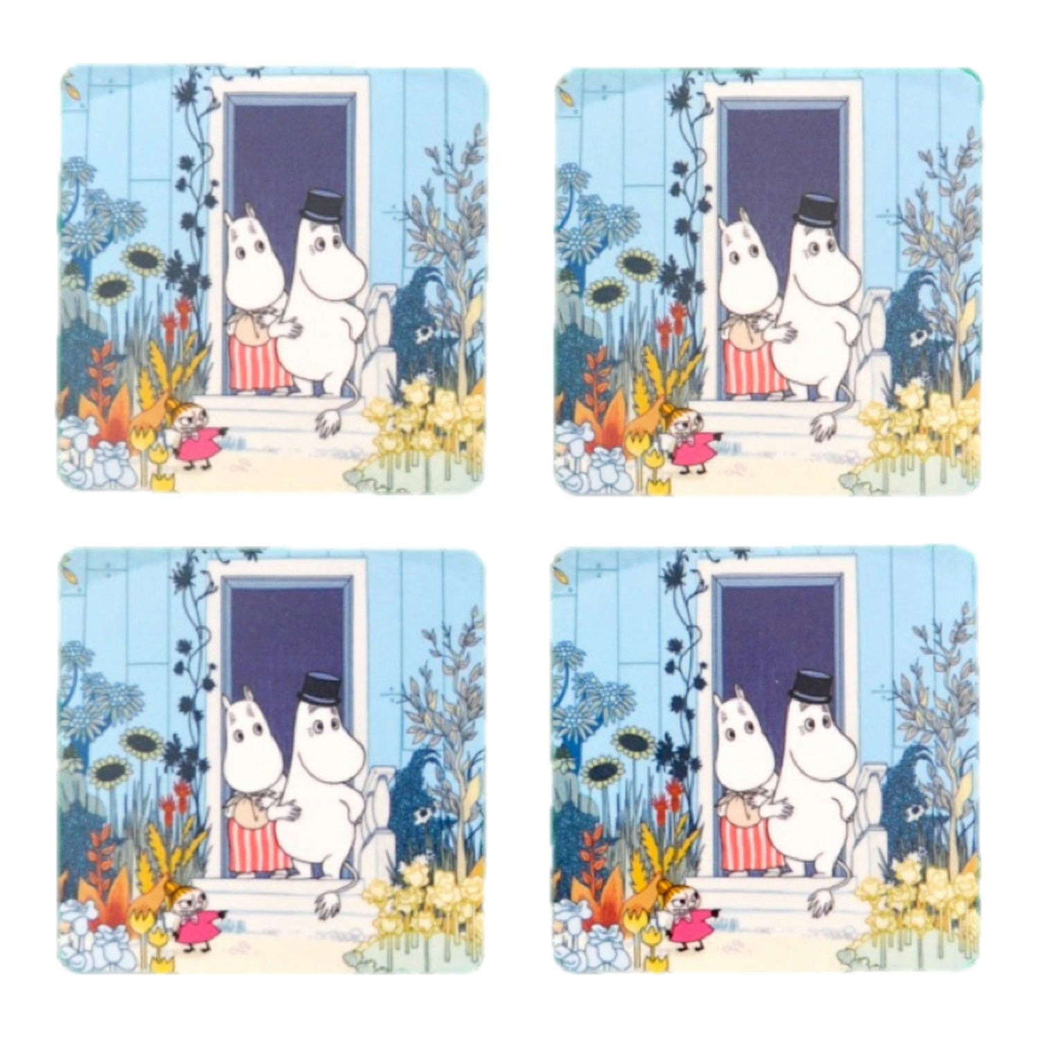  Moomin Doorstep Untersetzer 4-pack
