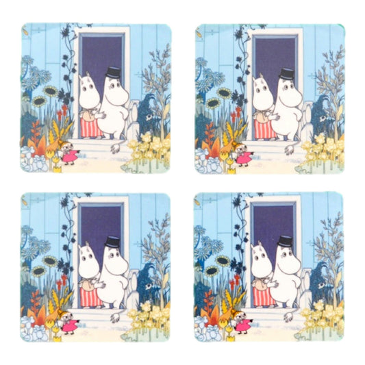  Moomin Doorstep Untersetzer 4-pack
