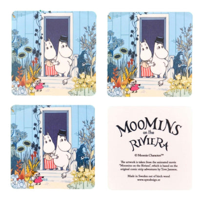 Moomin Doorstep Untersetzer 4-pack