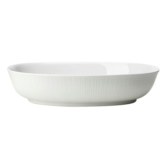 Rörstrand Swedish Grace Ofenform 20x28 Cm, Schnee