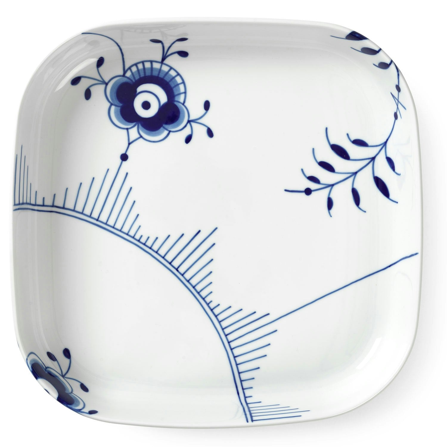 Royal Copenhagen Blue Fluted Mega Ofenform, 30x30 Cm