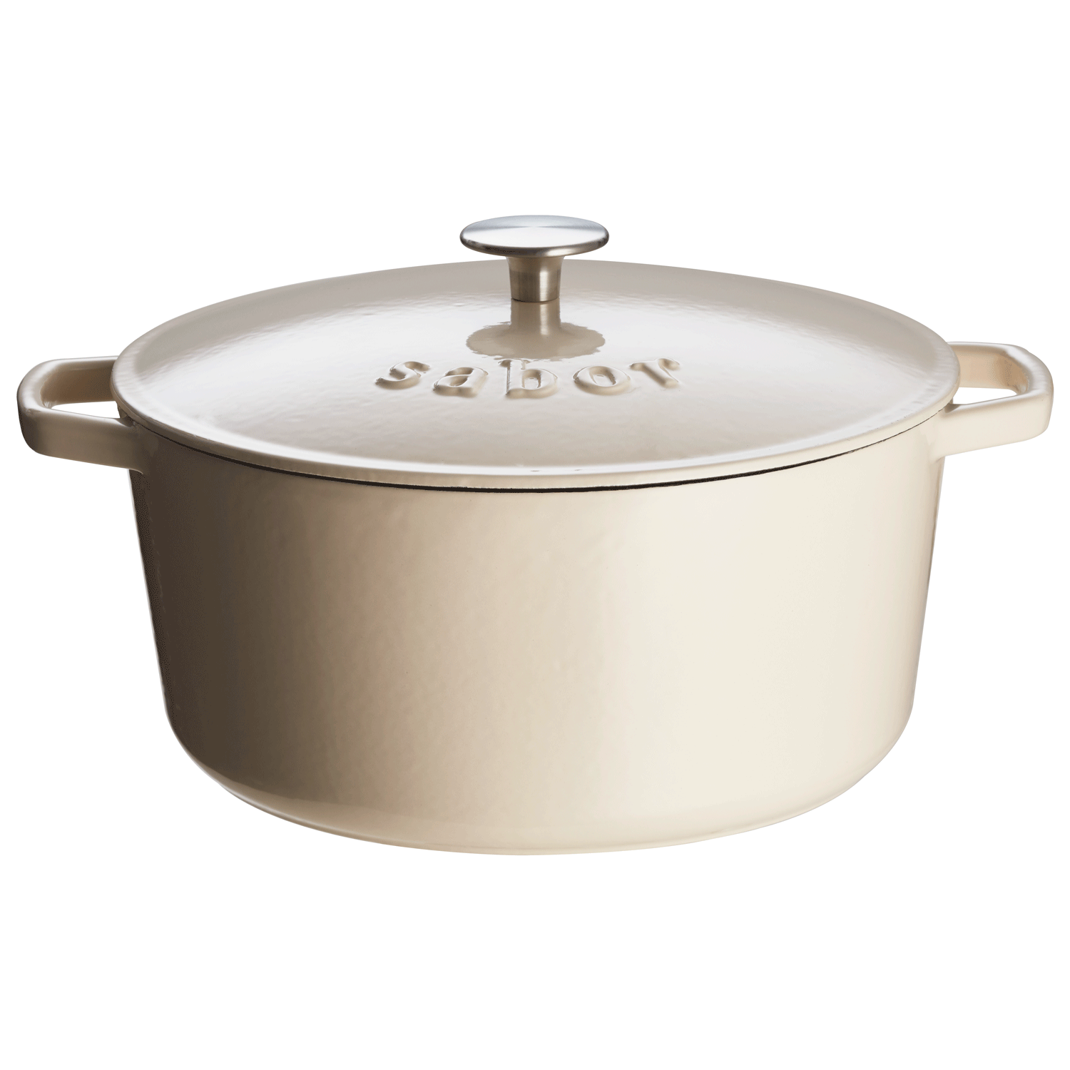  Gusseisentopf 4,4 L, Creme