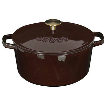  Gusseisentopf 4,4 L, Burgundy