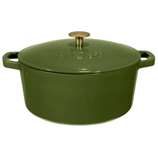  Gusseisentopf 4,4 L, Grün