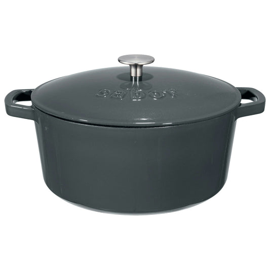  Gusseisentopf 6,7 L, Grau