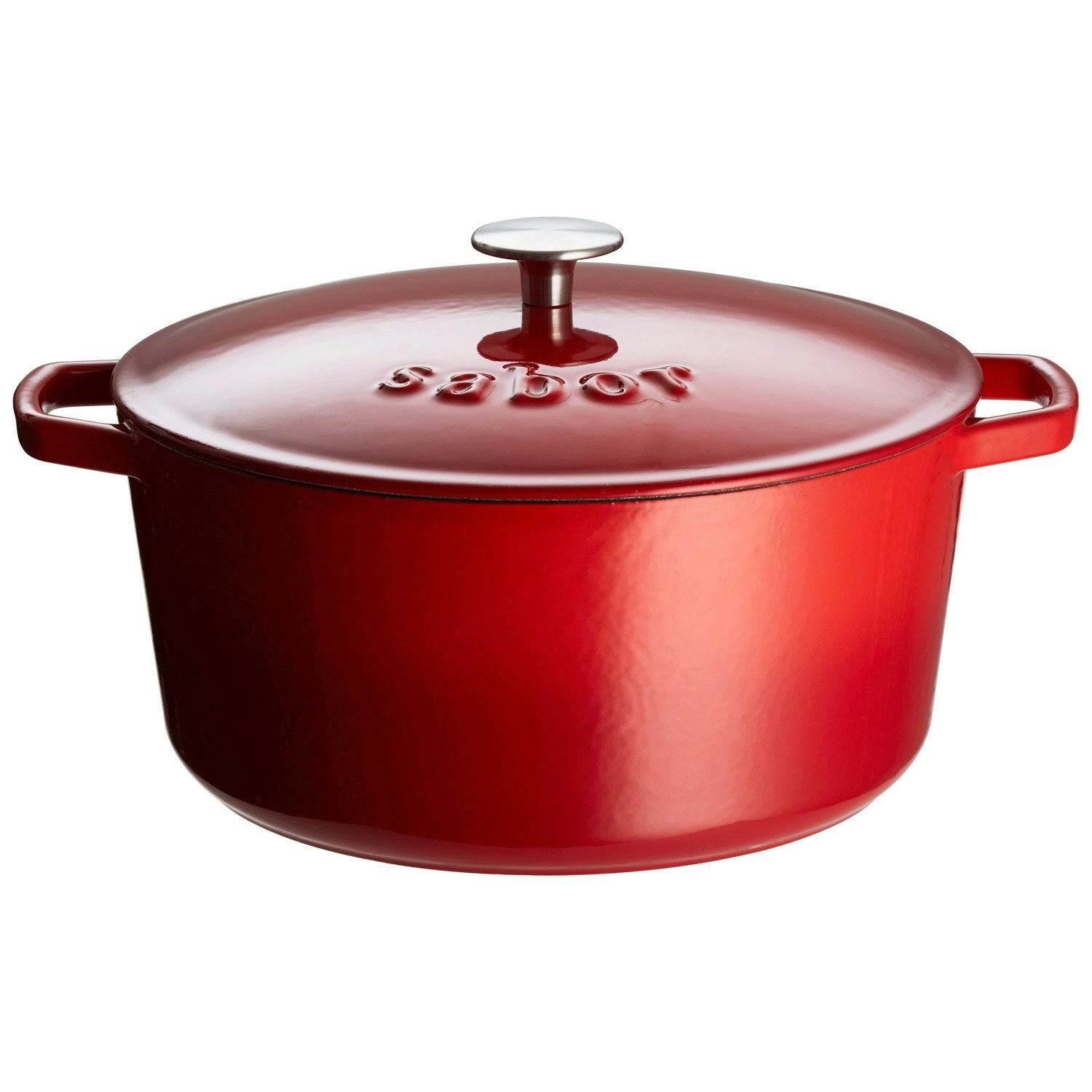  Gusseisentopf 6,7 L, Rot