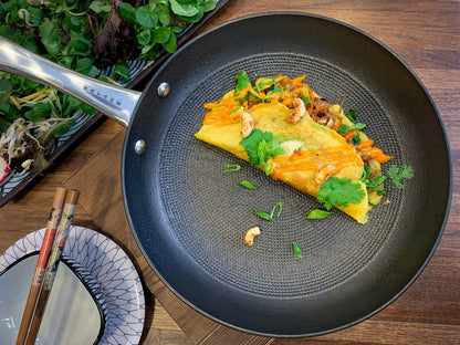  Satake Grillpfanne Leichtgusseisen, Honeycomb/ Ø28