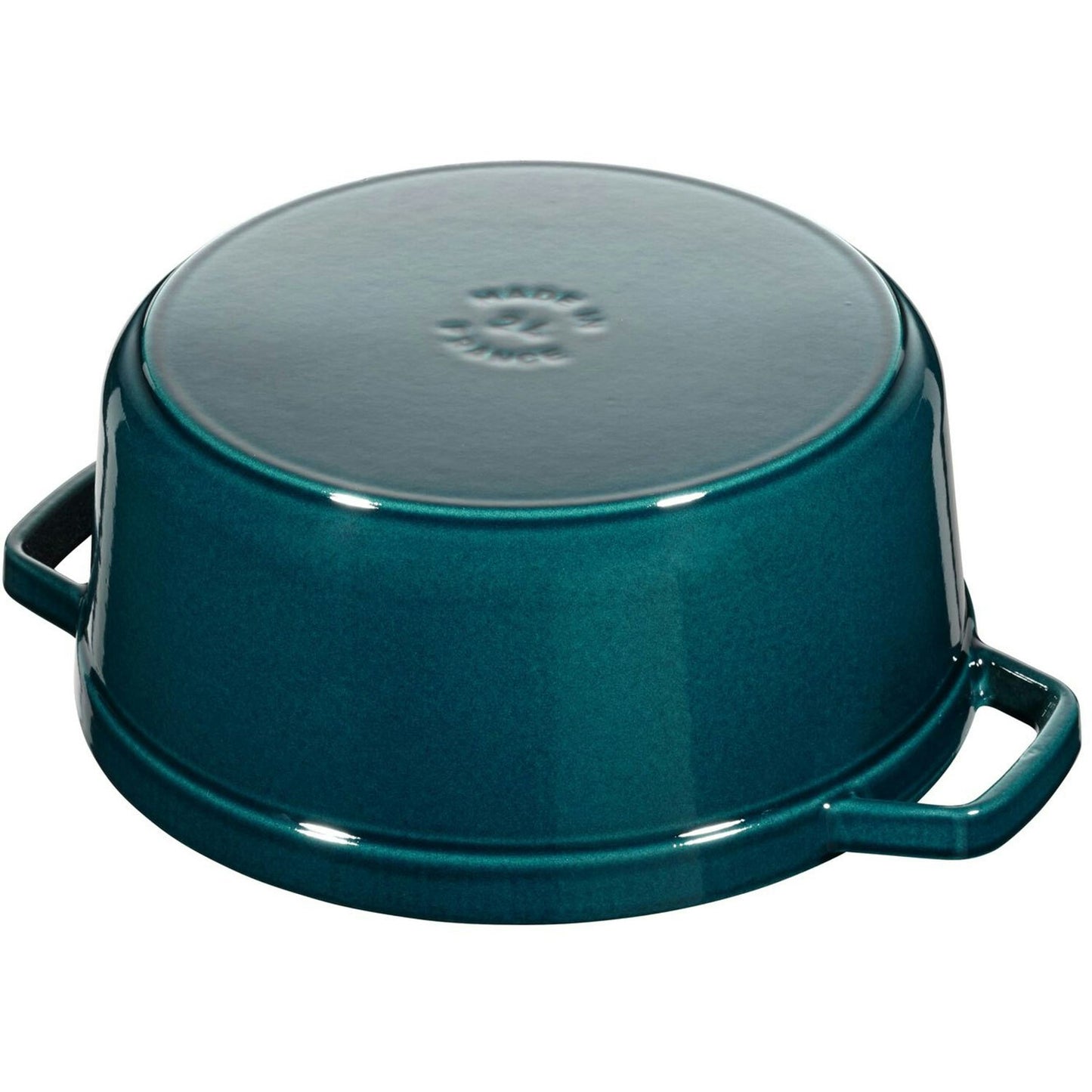  Staub Kokotte Rund 24 Cm 3,8 L, Benzinblau