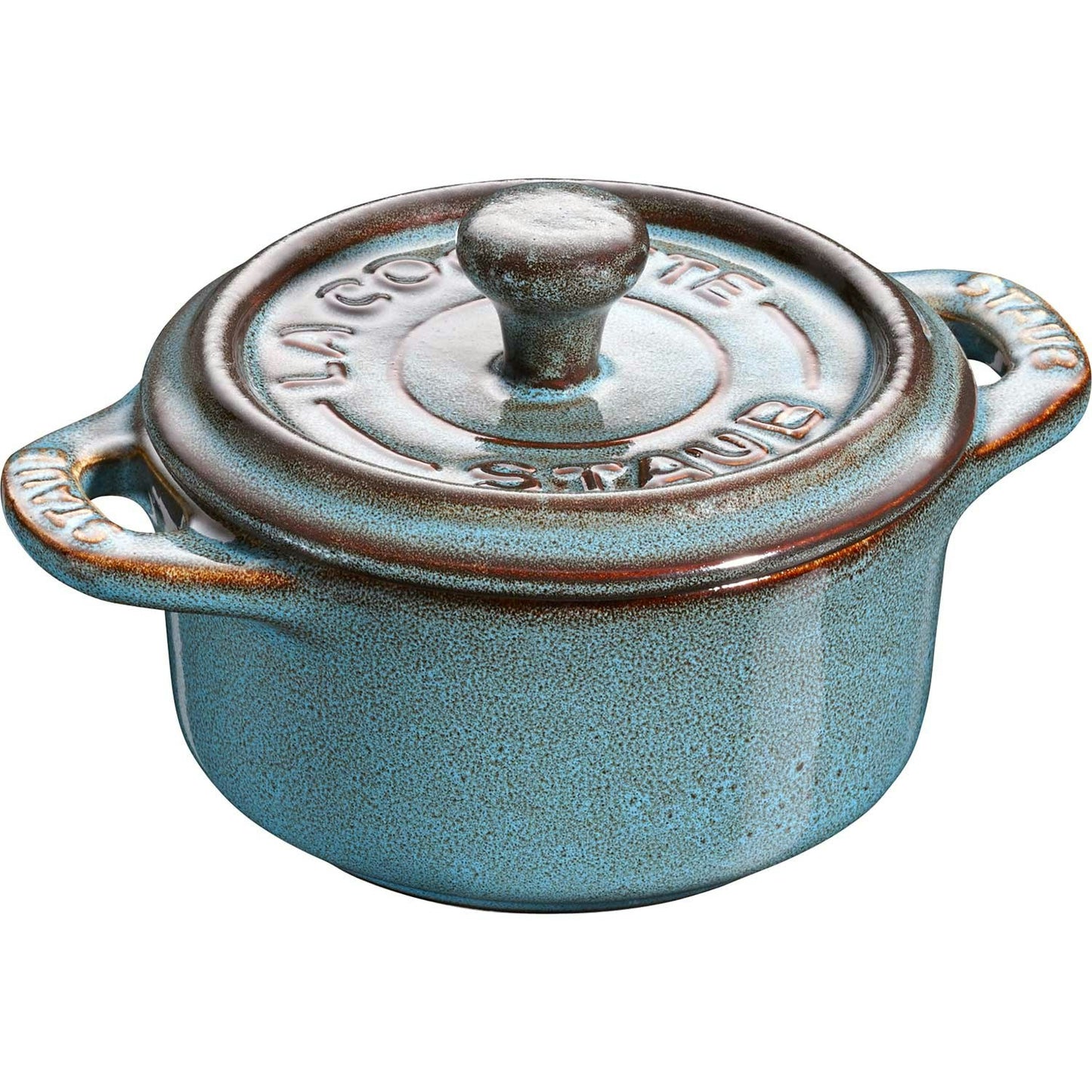Staub Topfset Mini Ø10 4-er Set, Türkis