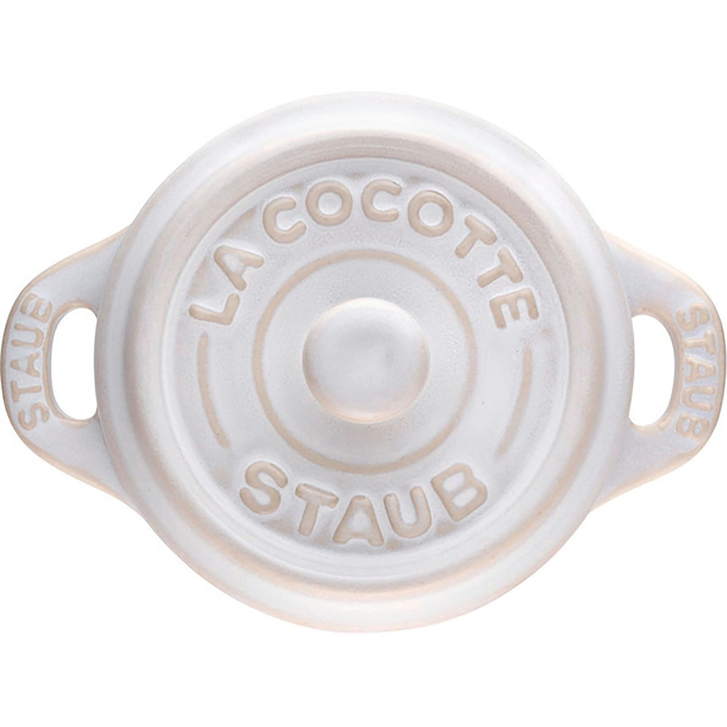 Staub Topfset Mini Ø10 4-er Set, Ivory White