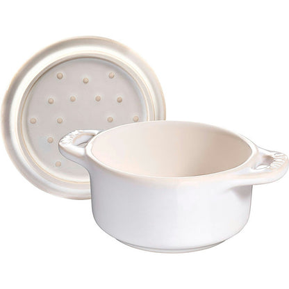 Staub Topfset Mini Ø10 4-er Set, Ivory White