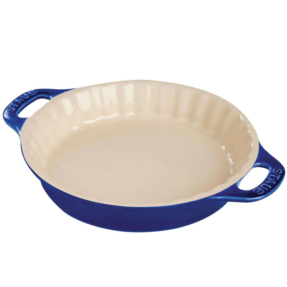 Staub Pie Form Aus Keramik 24 Cm, Dunkelblau