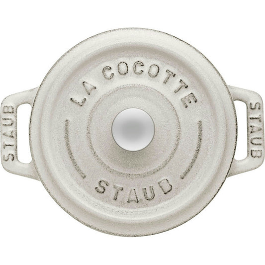 Staub Kokotte Mini 10 Cm Weiß