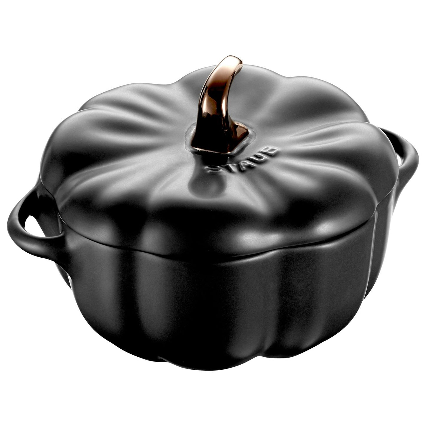  Staub Petite Pumpkin Cocotte 0.47 L, Black