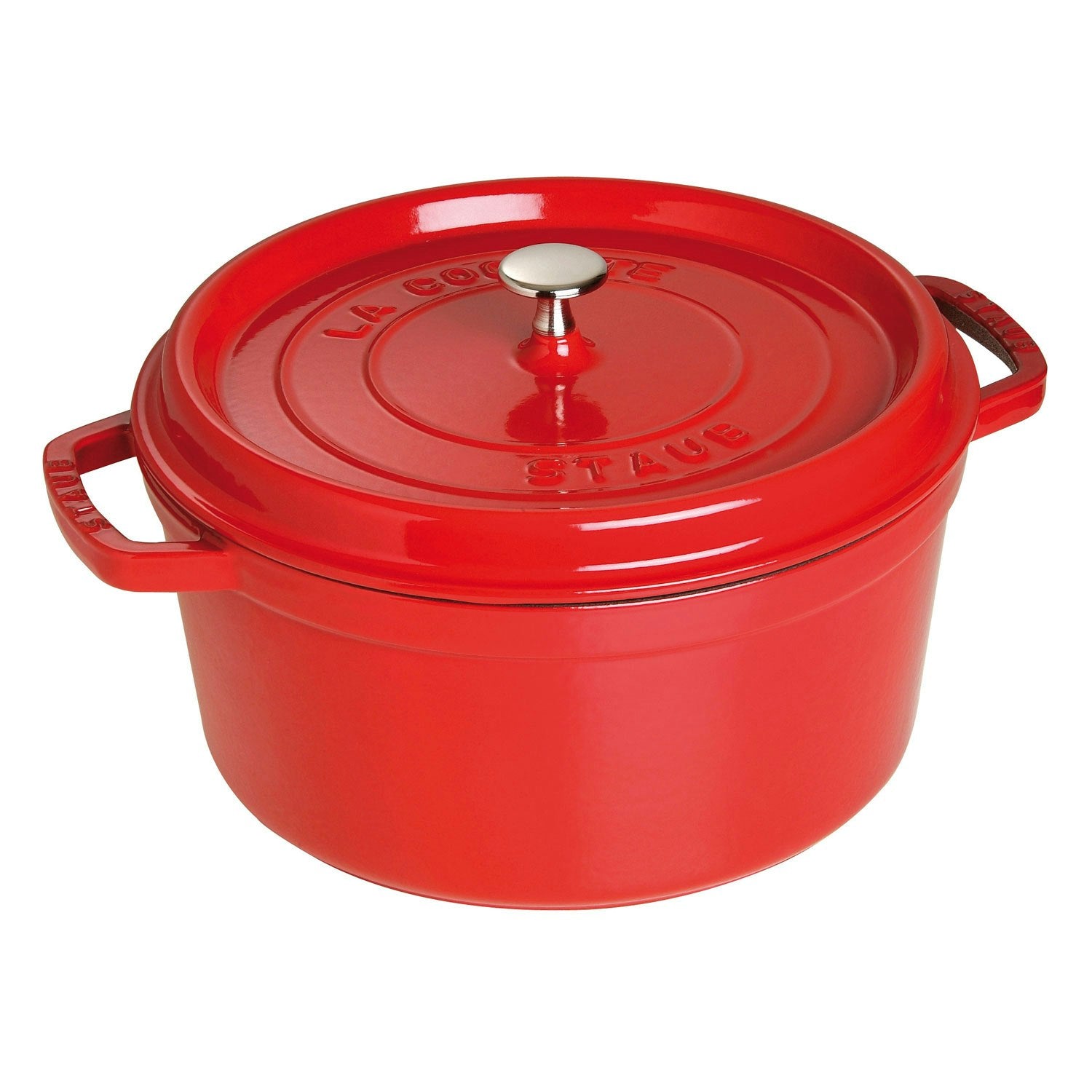  Staub Round Cocotte 28 Cm 6,7 L, Red