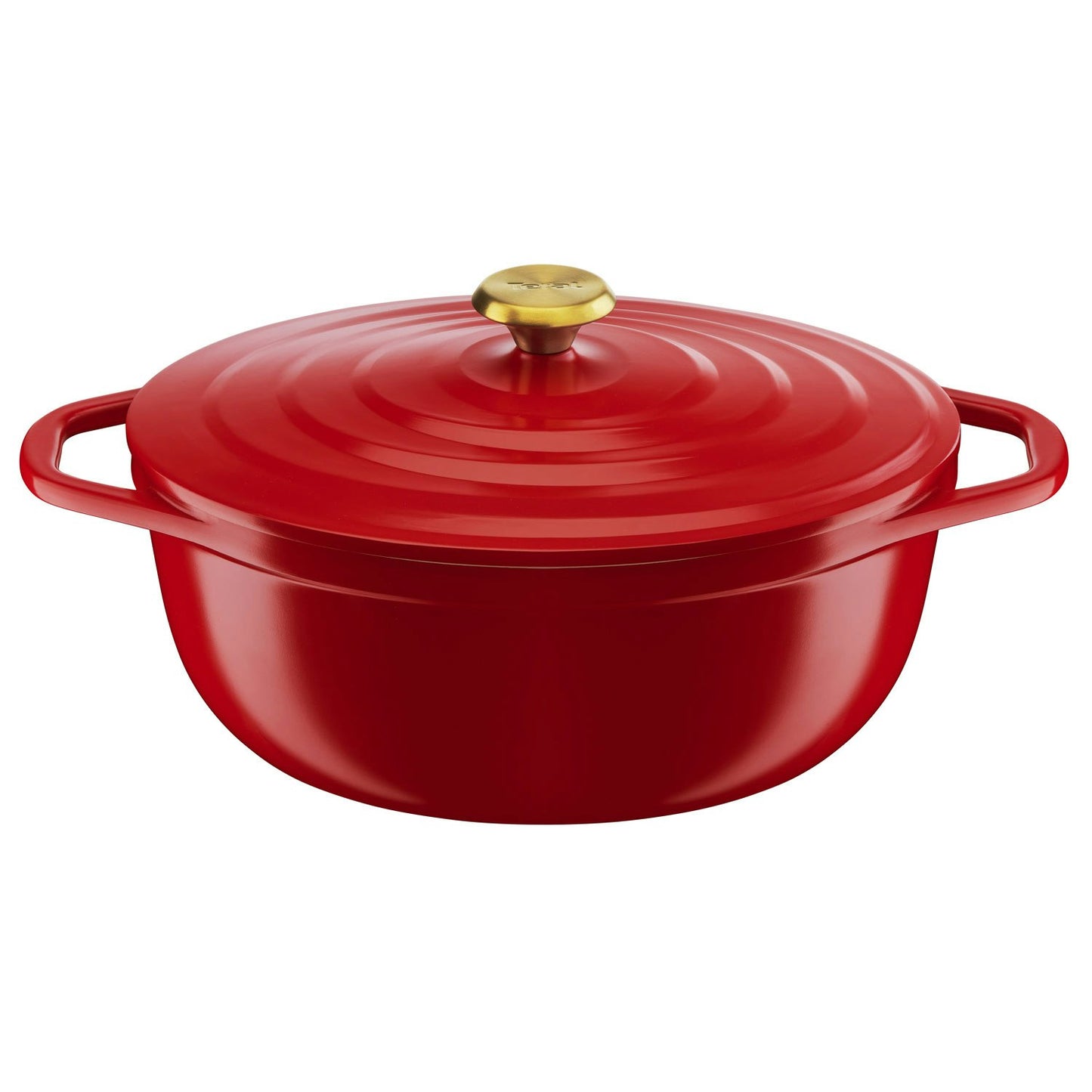 Tefal Air Oval Topf Rot, 5,7 L/30 Cm