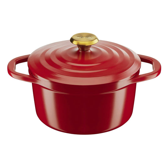 Tefal Air Oval Topf Rot, 3,1 L/20 Cm