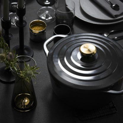 Tefal Air Oval Topf Grau, 4,7 L/24 Cm