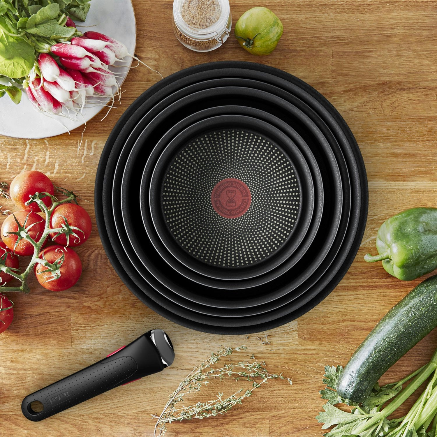 Tefal Ingenio Daily Chef ON Topfset, 8 Teile