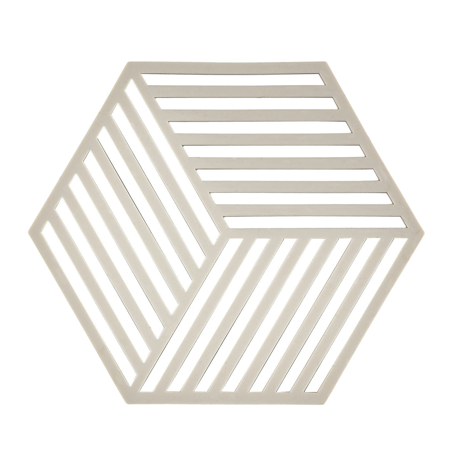 Zone Denmark Hexagon Untersetzer, Warmgrau