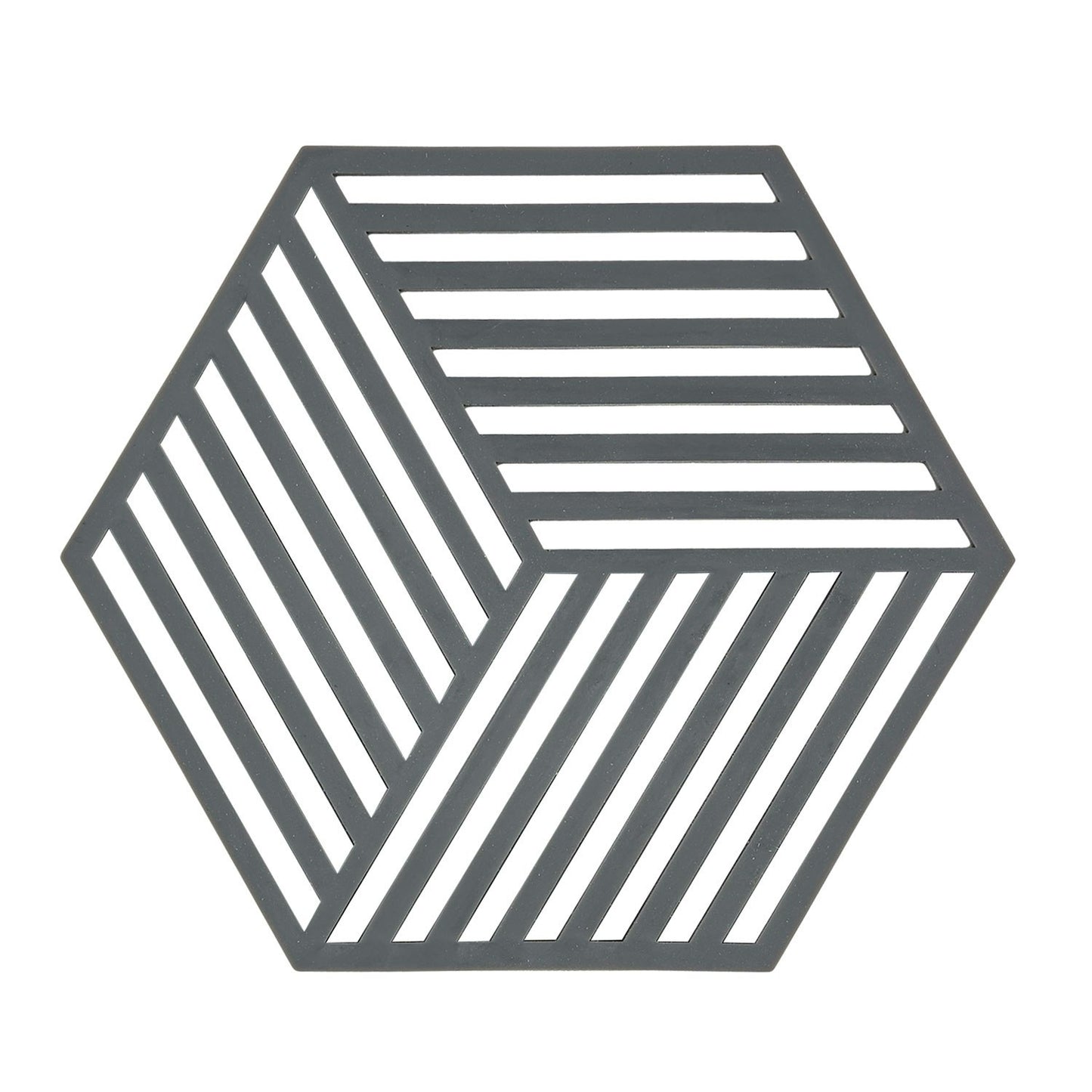 Zone Denmark Hexagon Untersetzer, Grau