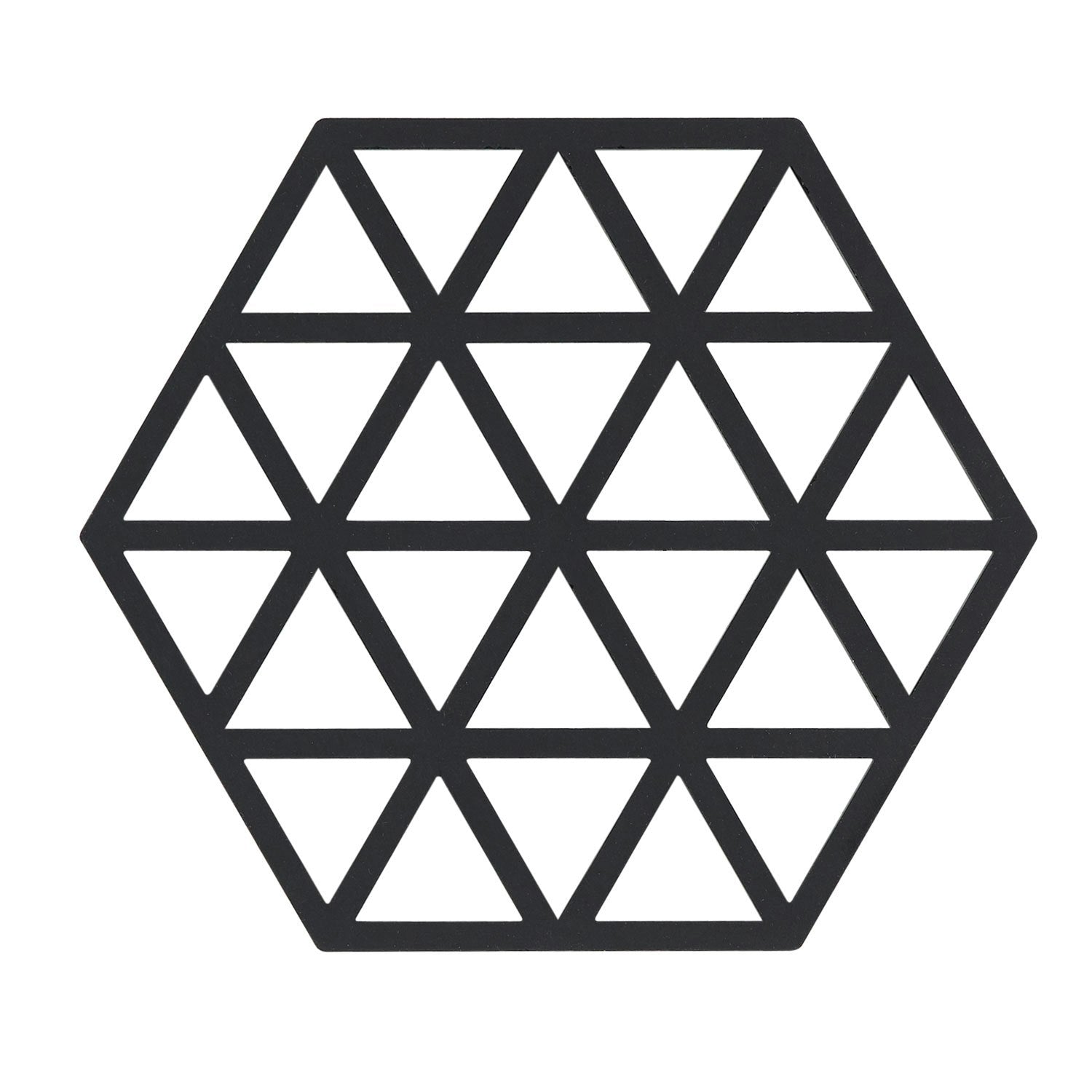 Zone Denmark Triangles Untersetzer, Schwarz