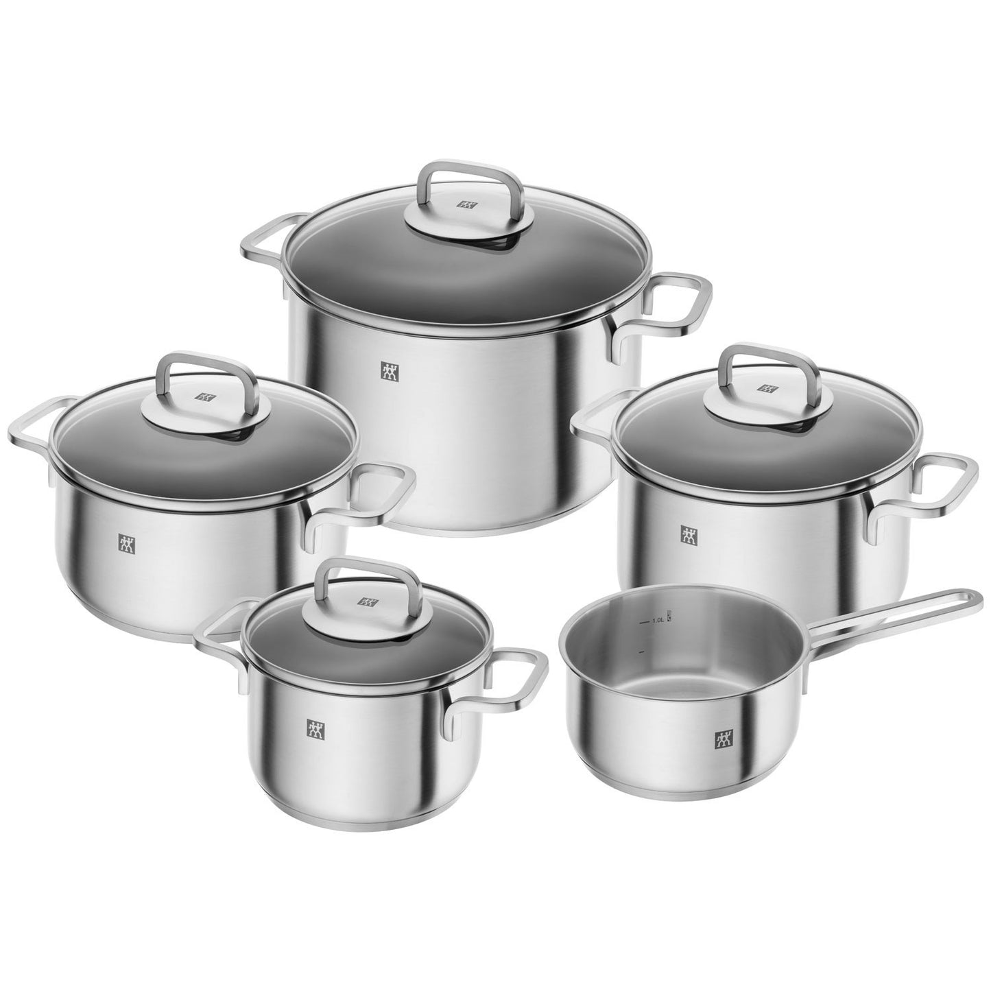 Zwilling Cube Topfset Matt 5 Teile