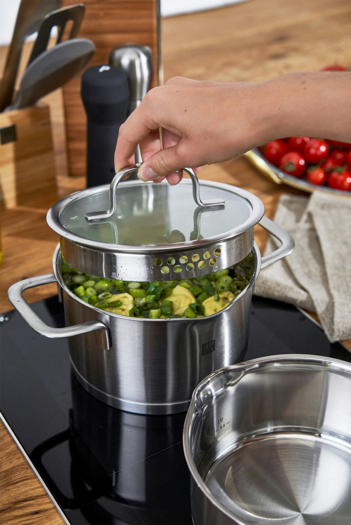 Zwilling True Flow Topfset Edelstahl 3 Teile
