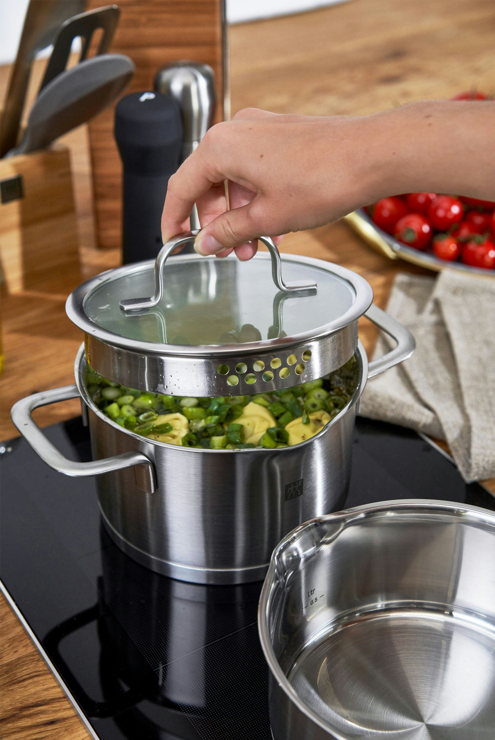 Zwilling True Flow Topfset Edelstahl 3 Teile